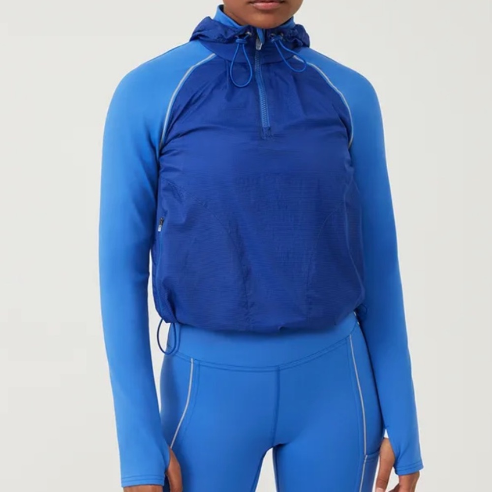 Outdoor Voices - Frostknit running hoodie - Small - green
